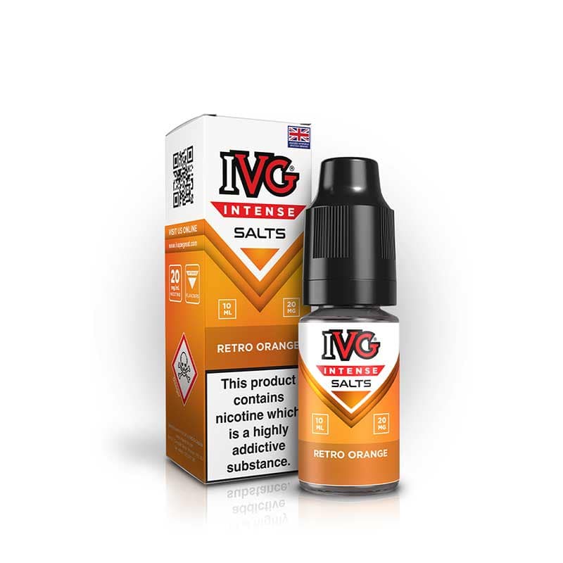 IVG Intense Salts Retro Orange 10ml Nic Salts E-Liquid