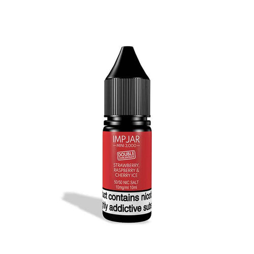 Imp Jar Strawberry Raspberry & Cherry Ice 10ml Nic Salt E-Liquid