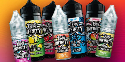Doozy Infinity Six New e-liquid Flavours