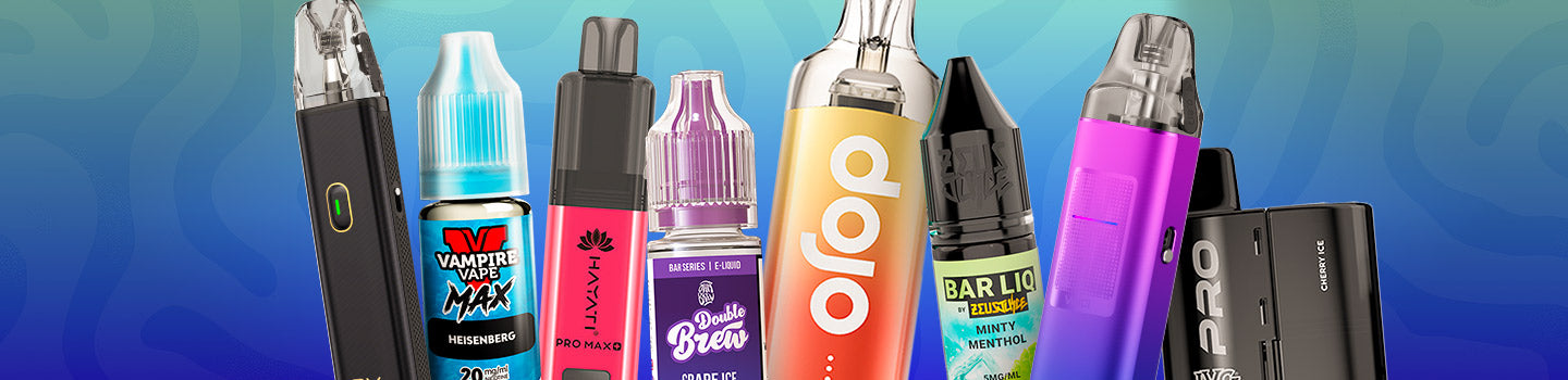 vape kits and e-liquids