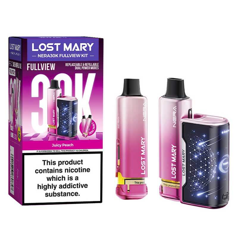 Lost Mary Nera30k Fullview Prefilled Pod Vape Kit