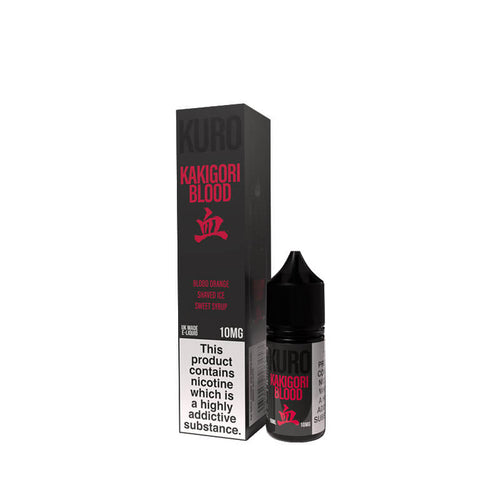 Kuro Kakigori Blood Nic Salts 10ml E-Liquid By Riot