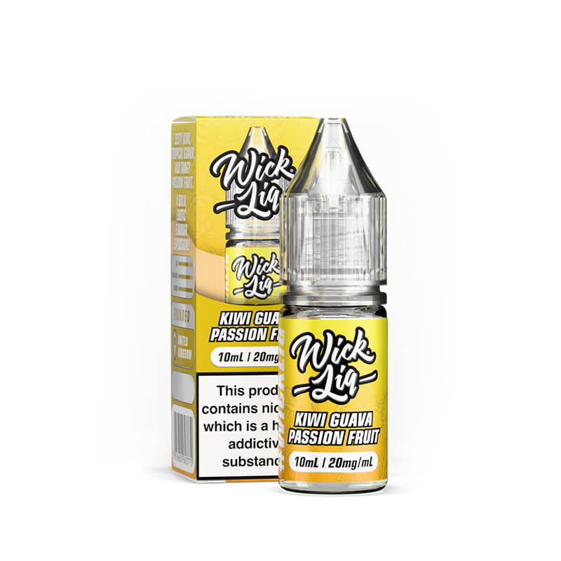 Wick Liq Bar Juice Kiwi Guava Passionfruit 10ml Nic Salts E-Liquid