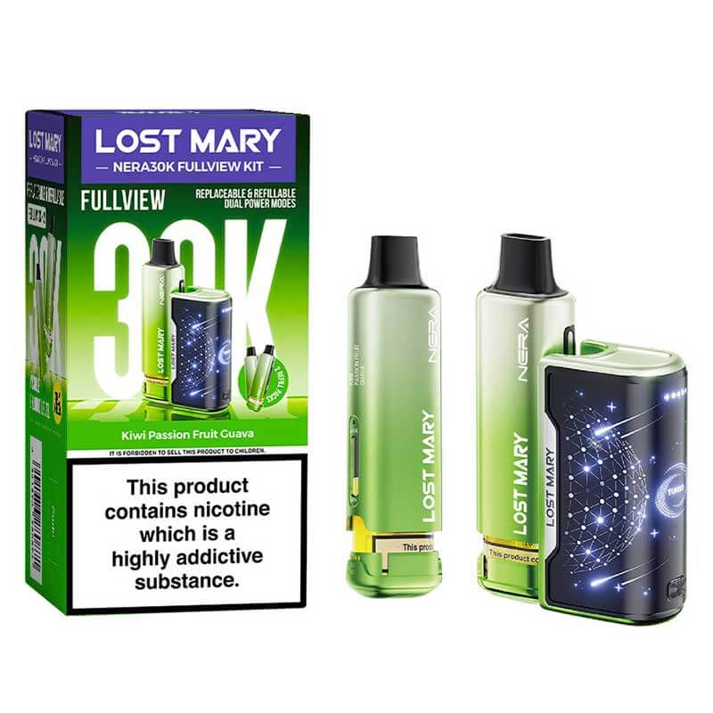 Lost Mary Nera30k Fullview Prefilled Pod Vape Kit