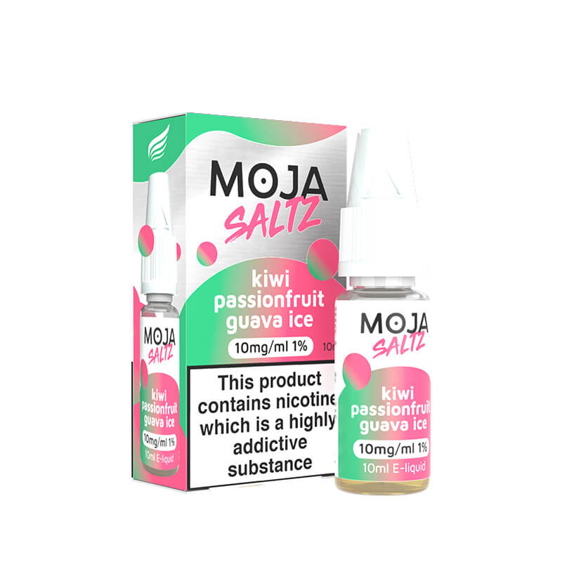 MOJA Saltz Kiwi Passion Guava 10ml Nic Salts E-Liquid