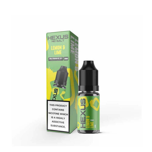 Hexus Salts Lemon and Lime Nic Salt E-Liquid 10ml