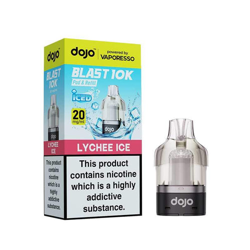 Vaporesso DOJO Blast 10K Lychee Ice Prefilled Pod & Refill