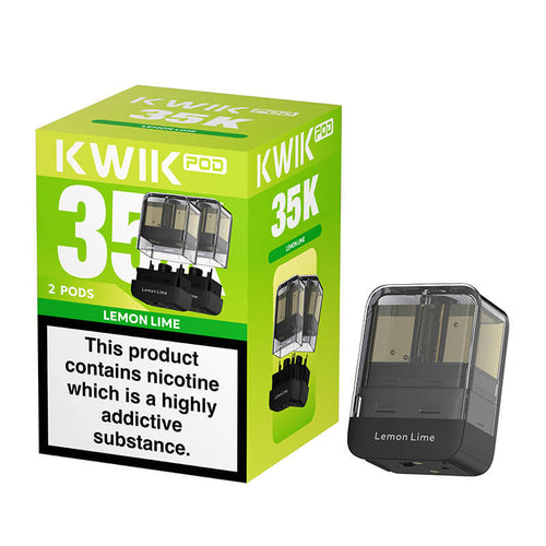 Innokin Kwik 35K lemon Lime Prefilled Pod + Refill