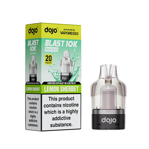 Vaporesso DOJO Blast 10K Lemon Sherbet Prefilled Pod & Refill