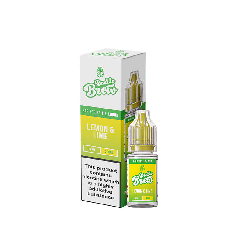 Ohm Brew Double Brew Lemon & Lime 10ml Nic Salt E-Liquid