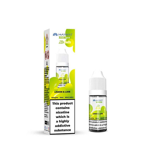 Hayati Pro Max Lemon & Lime Nic Salt E-Liquid 10ml
