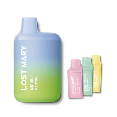 Lost Mary BM600 Prefilled Pods | Replacement Pods | Vapestore Lost Mary BM600 Prefilled Pods | Replacement Pods | Vapestore