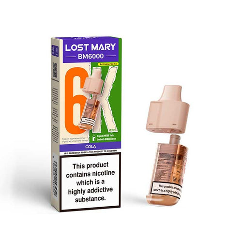 Lost Mary BM6000 Triple Mango Replacement 2ml Pod+10ml Refill 20mg | Vapestore UK Lost Mary BM6000 Triple Mango Replacement 2ml Pod+10ml Refill 20mg | Vapestore UK