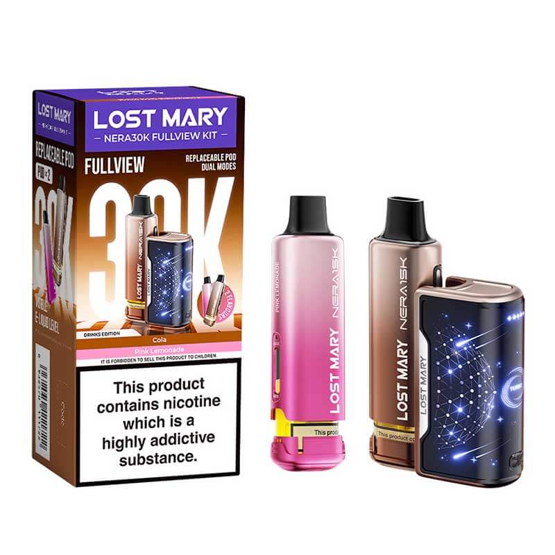 Lost Mary Nera30k Fullview Prefilled Pod Vape Kit