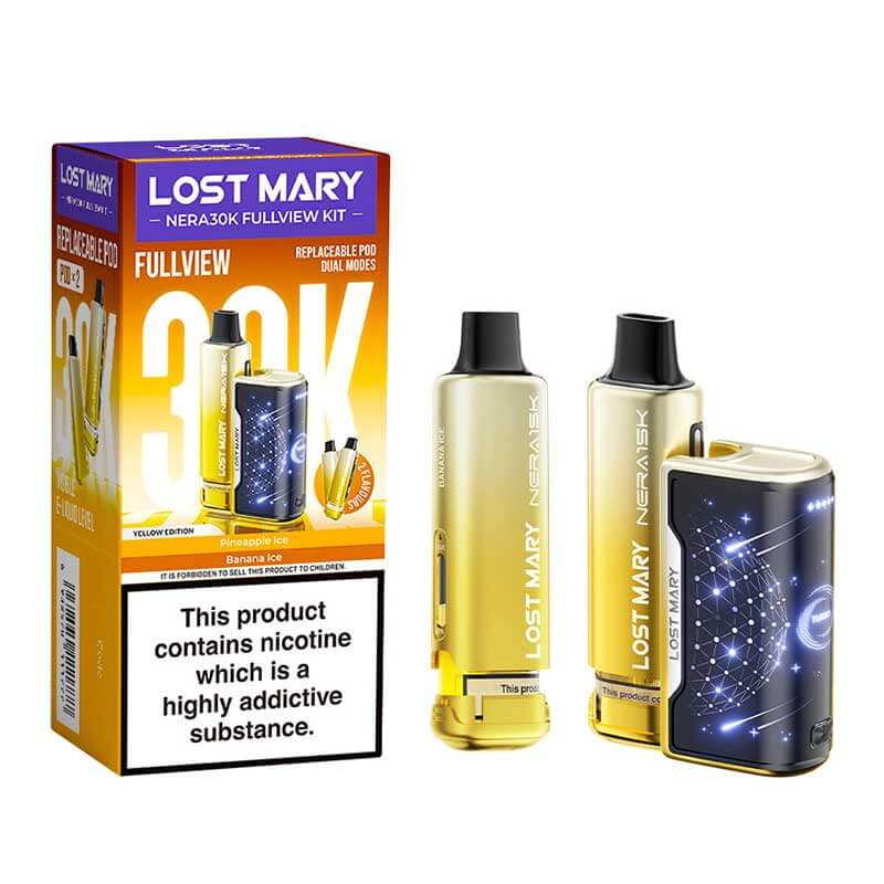 Lost Mary Nera30k Fullview Prefilled Pod Vape Kit