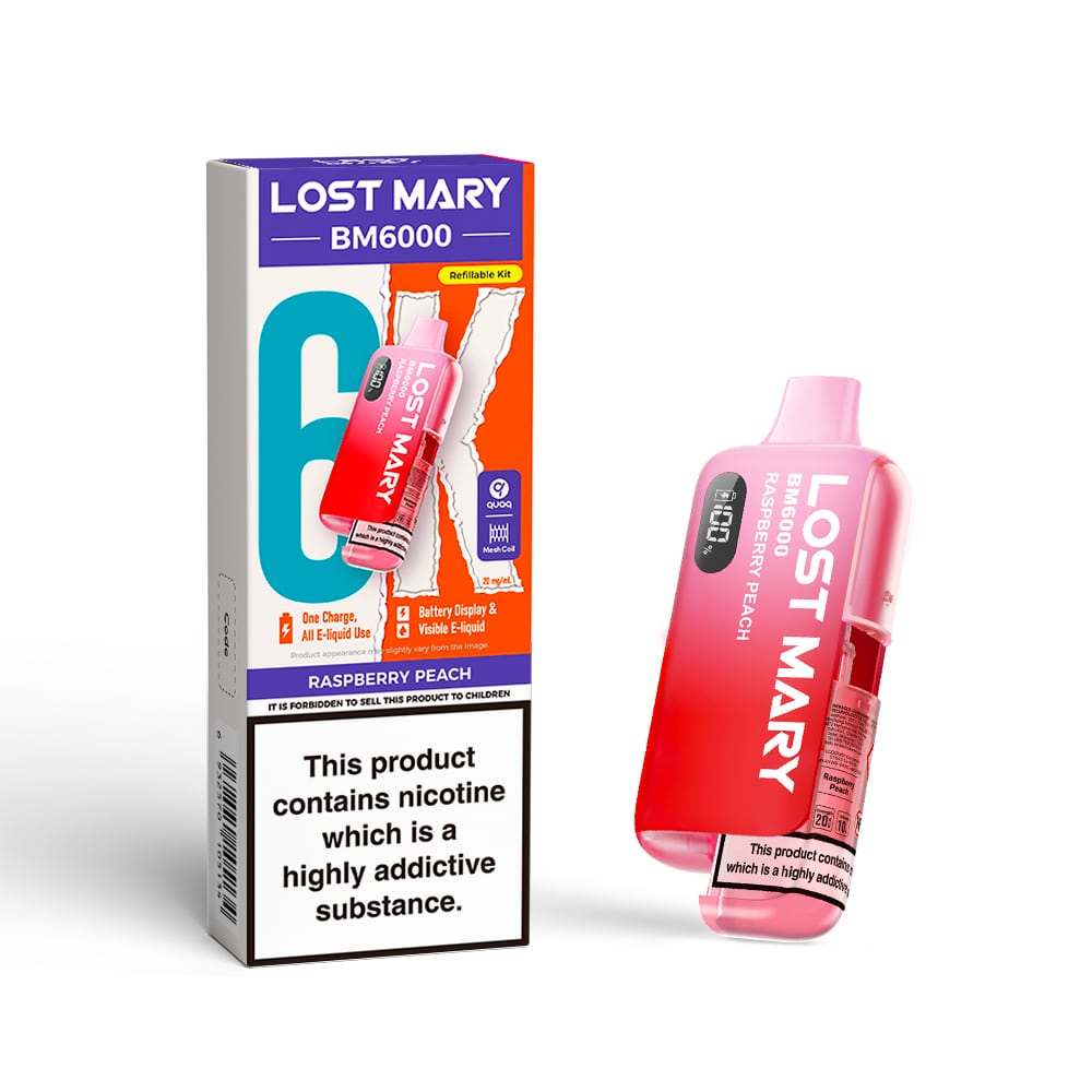 Lost Mary BM6000 Prefilled Vape Kit 20mg | Vapestore UK Lost Mary BM6000 Prefilled Vape Kit 20mg | Vapestore UK