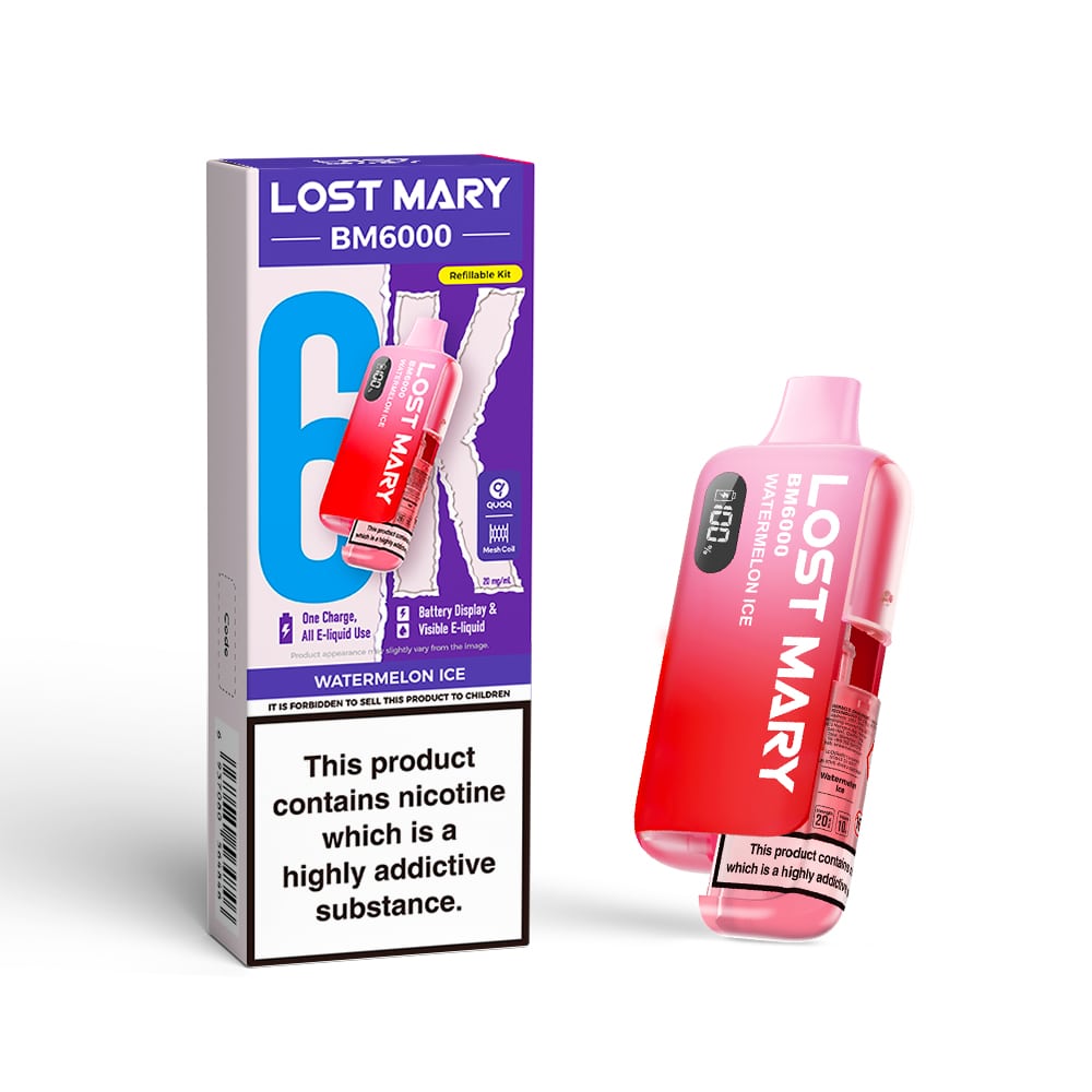 Lost Mary BM6000 Prefilled Vape Kit 20mg | Vapestore UK Lost Mary BM6000 Prefilled Vape Kit 20mg | Vapestore UK