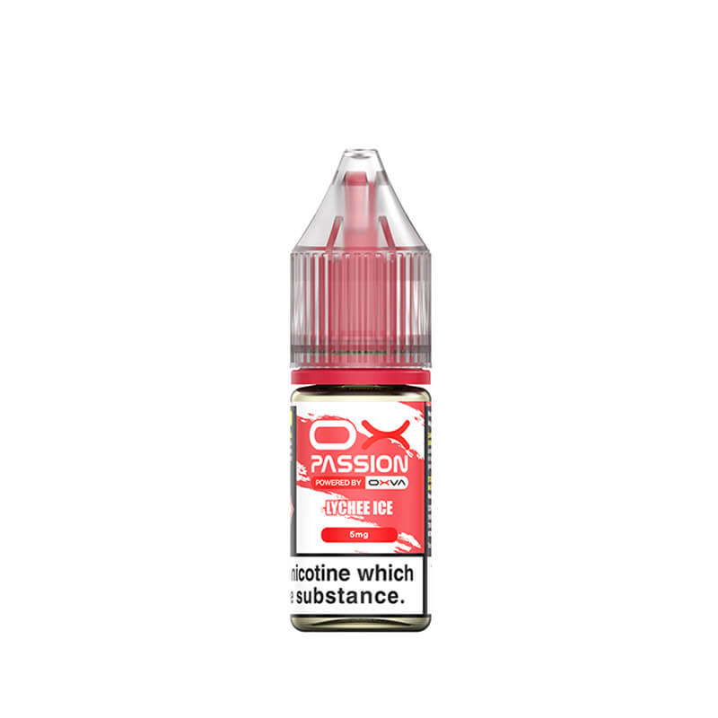 Ox Passion Lychee Ice Nic Salts E-Liquid 10ml