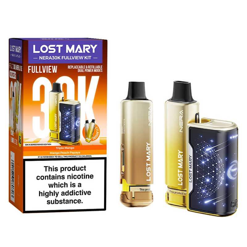 Lost Mary Nera30k Fullview Prefilled Pod Vape Kit