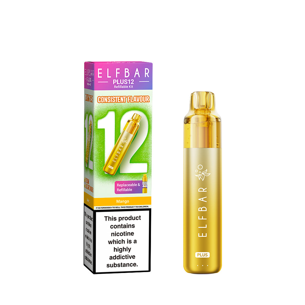 Elf Bar Plus 12 Prefilled Pod Kit, 800mAh, 12,000 Puffs | Vapestore UK Elf Bar Plus 12 Prefilled Pod Kit, 800mAh, 12,000 Puffs | Vapestore UK