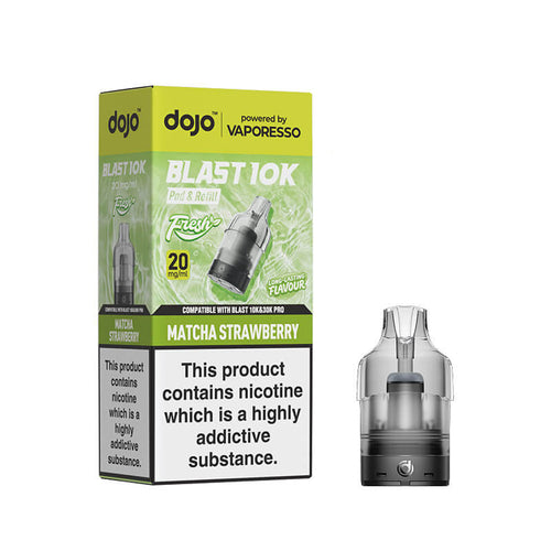 Vaporesso Dojo Blast Fresh Prefilled Pod & Refill – Matcha Strawberry