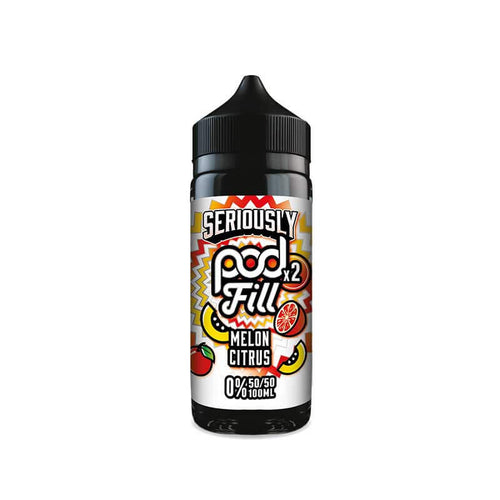 Doozy Vape Co Seriously Pod Fill x2 Melon Citrus 100ml Shortfill E-Liquid