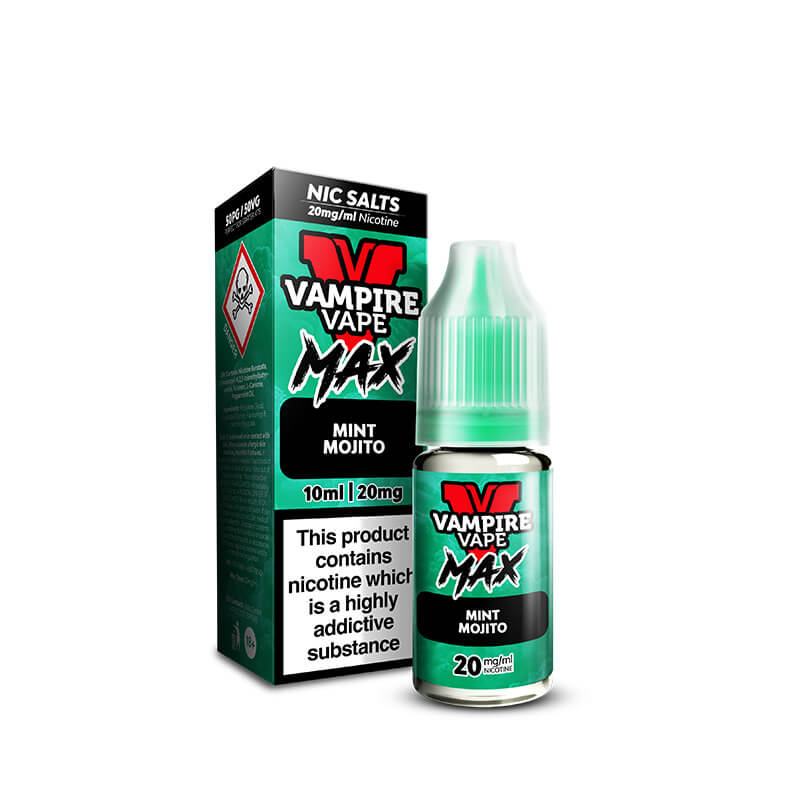 VV MAX Mint Mojito 10ml Nic Salts E-Liquid by Vampire Vape