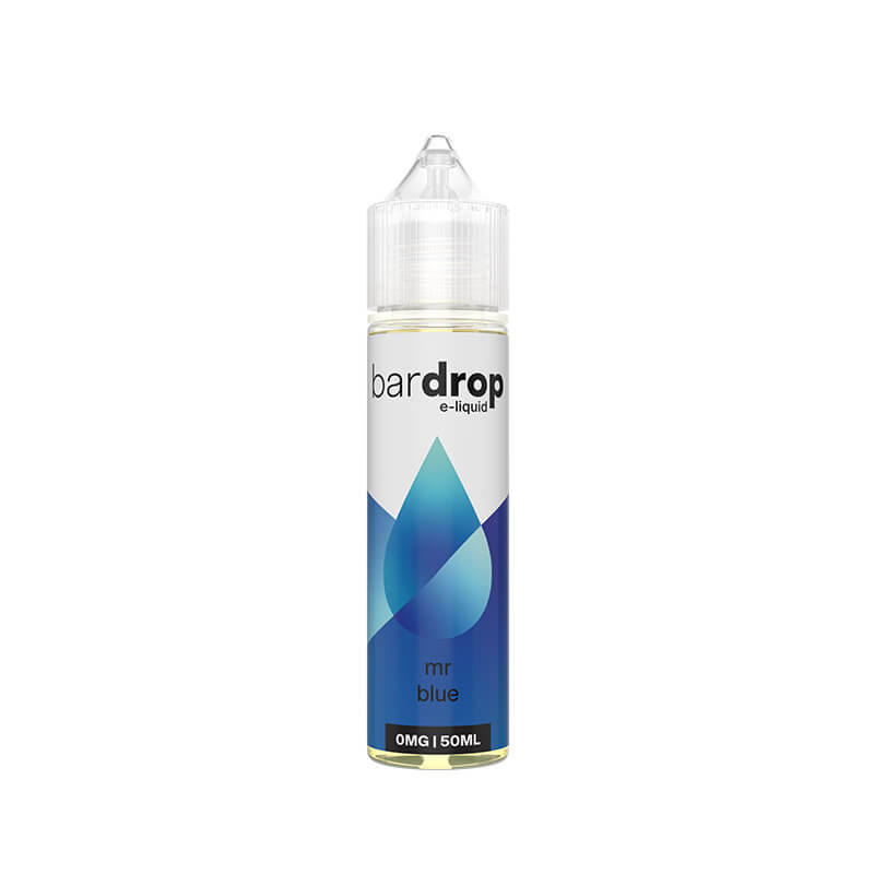 Bar Drop Mr Blue 50ml Shortfill E-Liquid