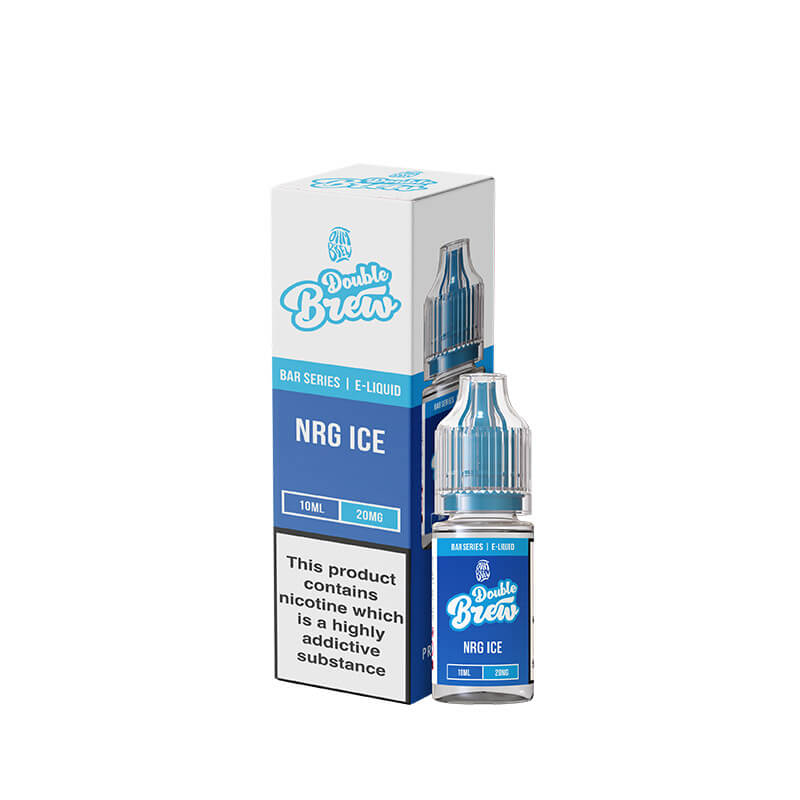 Ohm Brew Double Brew NRG Ice 10ml Nic Salt E-Liquid