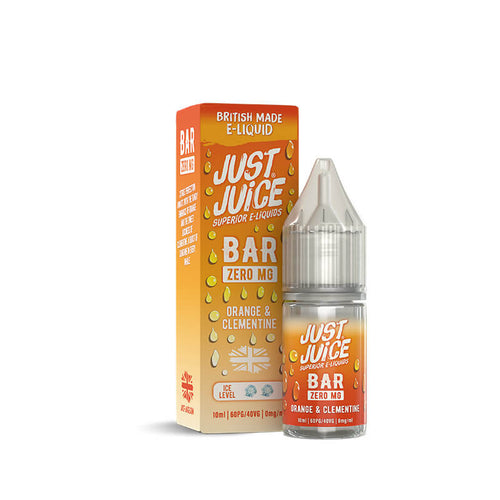 Just Juice Bar Range Orange & Clementine 10ml Nic Salt E-Liquid