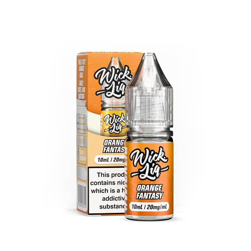 Wick Liq Bar Juice Orange Fantasy 10ml Nic Salts E-Liquid