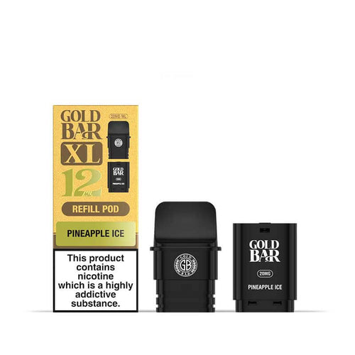 Gold Bar XL Pineapple Ice Prefilled Pod + Refill