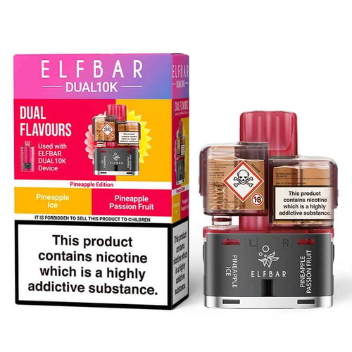 ELFBAR Dual 10K Pineapple Edition Prefilled Pod + Refill