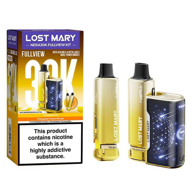 Lost Mary Nera30k Fullview Prefilled Pod Vape Kit