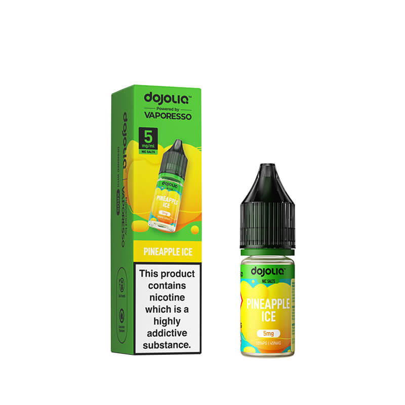 DojoLiq Pineapple Ice 10ml Nic Salt E-Liquid by Vaporesso