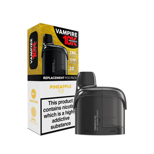 Vampire 10K Pineapple Ice Prefilled Vape Pods + Refill