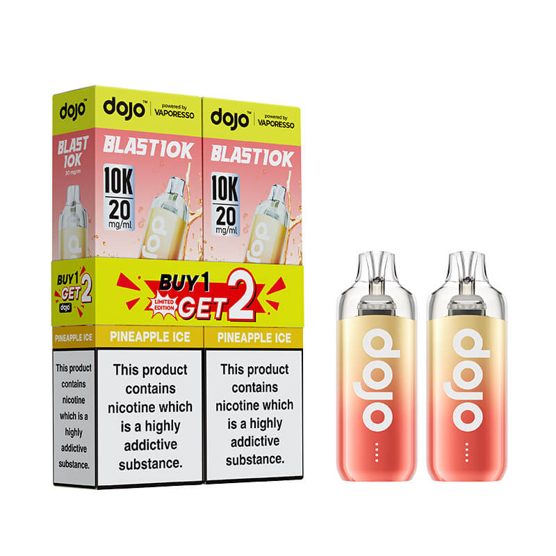 Vaporesso DOJO Blast 10K Prefilled Pod Vape Kit 2pk