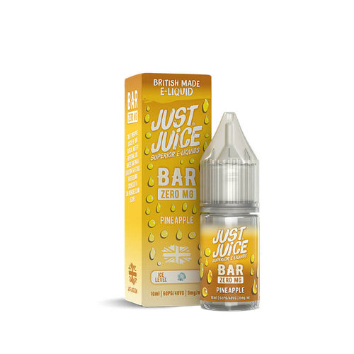 Just Juice Bar Range Pineapple 10ml Nic Salt E-Liquid