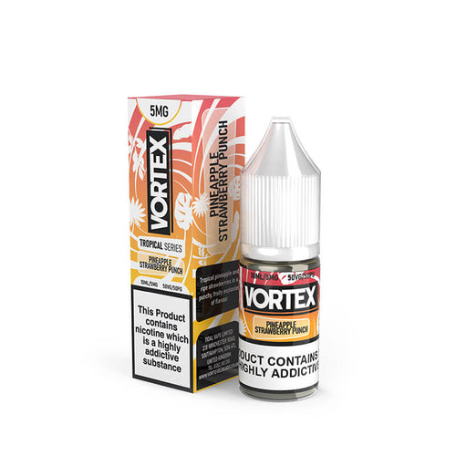 Vortex Pineapple Strawberry Punch 10ml Nic Salt E-Liquid