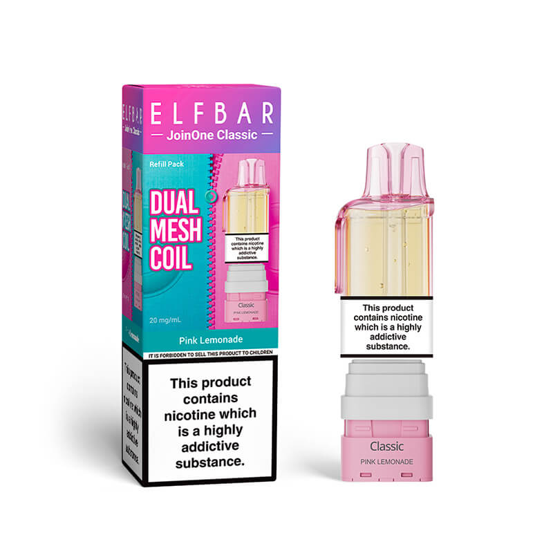 ELFBAR JoinOne Pink Lemonade Prefilled Pod + Refill