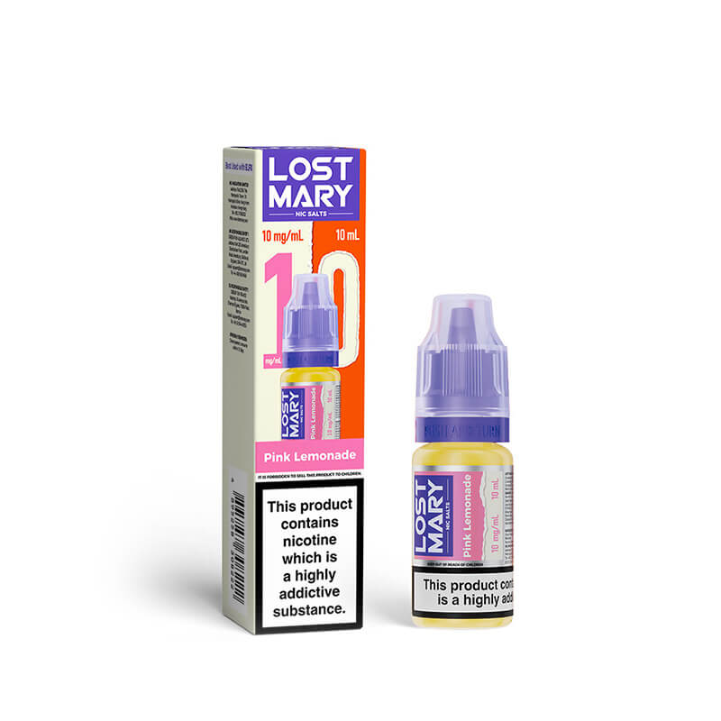 Lost Mary Pink Lemonade 10ml Nic Salts E-Liquid