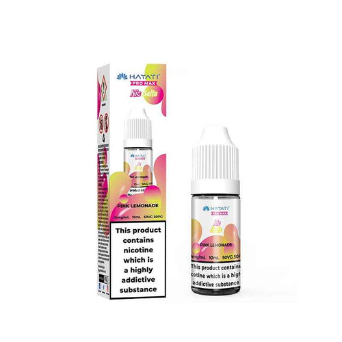 Hayati Pro Max Pink Lemonade Nic Salt E-Liquid 10ml