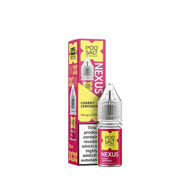 Pod Salt Nexus Cherry Lemonade Nic Salt E-Liquid 10ml