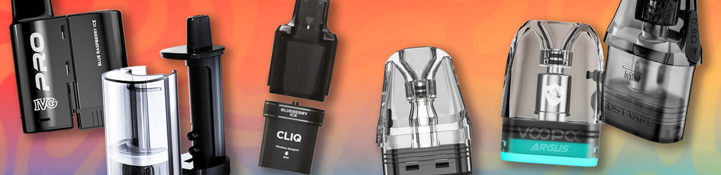 Prefilled and Refillable Vape Pods