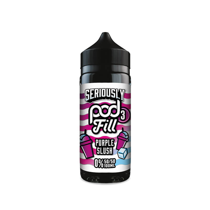 Doozy Vape Co Seriously Pod Fill 3 Purple Slush 100ml Shortfill E-Liquid