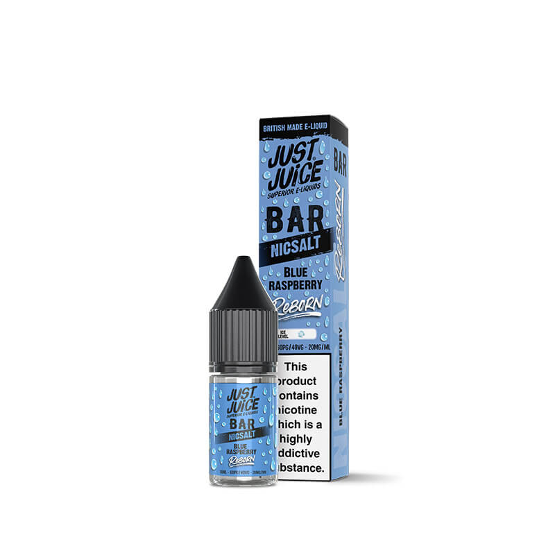 Just Juice Reborn Blue Raspberry 10ml Nic Salt E-Liquid