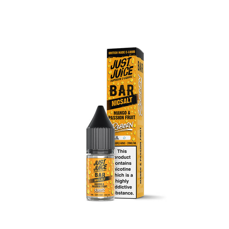 Just Juice Reborn Mango & Passionfruit 10ml Nic Salt E-Liquid