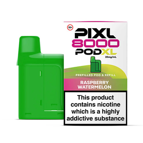 PIXL 8000 Raspberry Watermelon Prefilled Pod + Refill