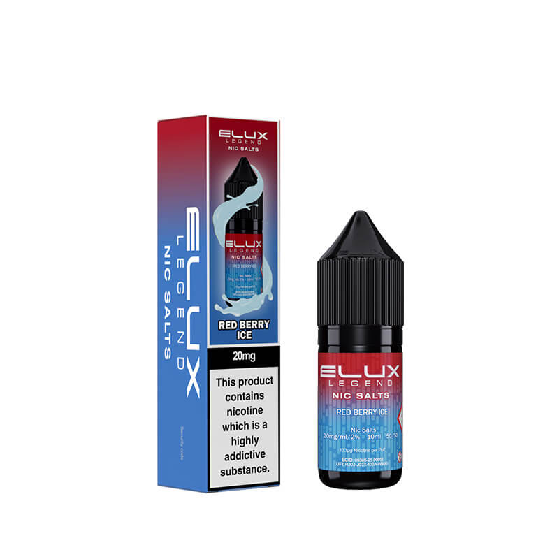 ivg 2400 disposable vapes Elux Blueberry Sour Raspberry Nic Salt | 5 For £10 main image 1