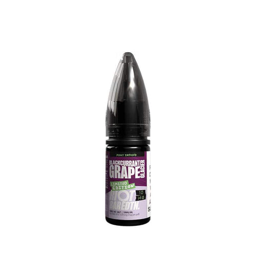 Riot Squad BAR EDTN Limited Edition Black Grape Glacier 10ml Nic Salt E-Liquid